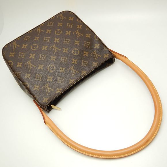 Louis Vuitton Monogram Looping MM Brown Shoulder Bag - Picture 2 of 7